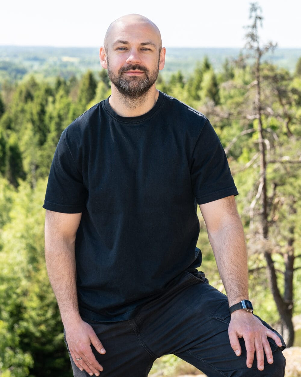 Porträtt av Kalle Levin