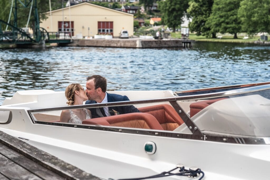 Bröllop, fotografi av Kalle Levin i Dalsland
