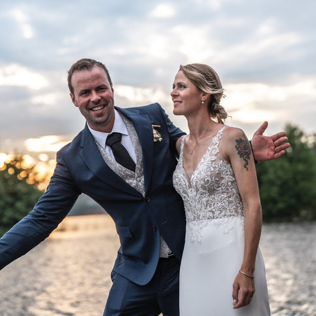 Bröllop, fotografi av Kalle Levin i Dalsland