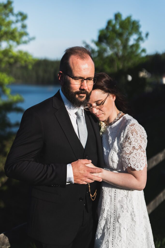 Bröllop, fotografi av Kalle Levin i Dalsland