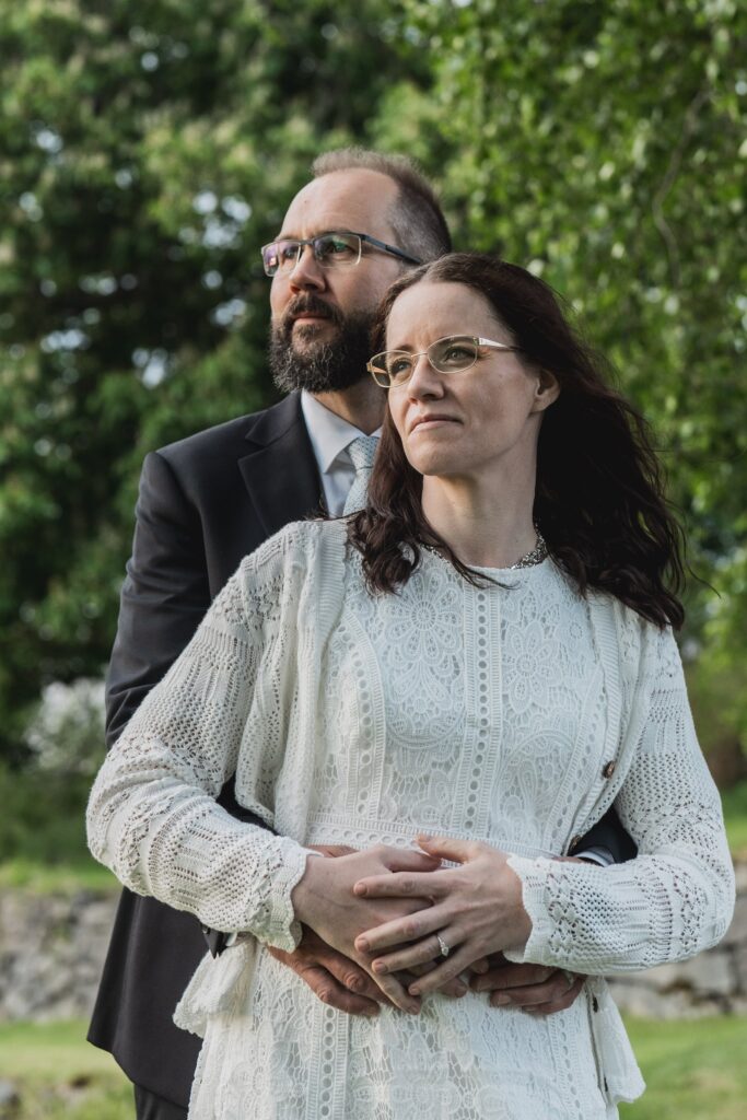 Bröllop, fotografi av Kalle Levin i Dalsland
