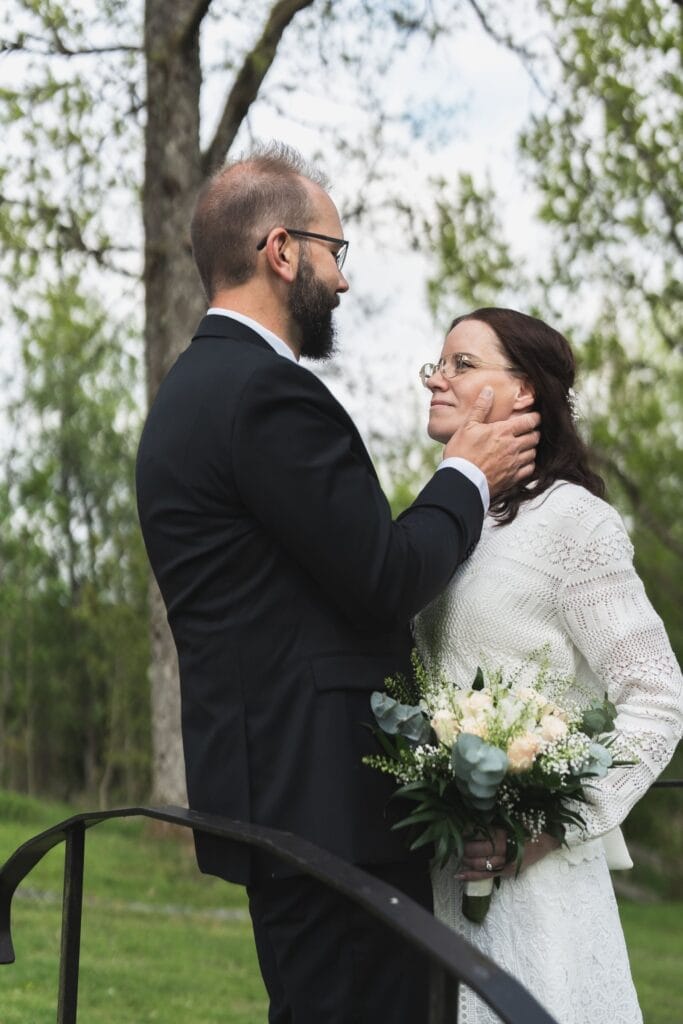 Bröllop, fotografi av Kalle Levin i Dalsland