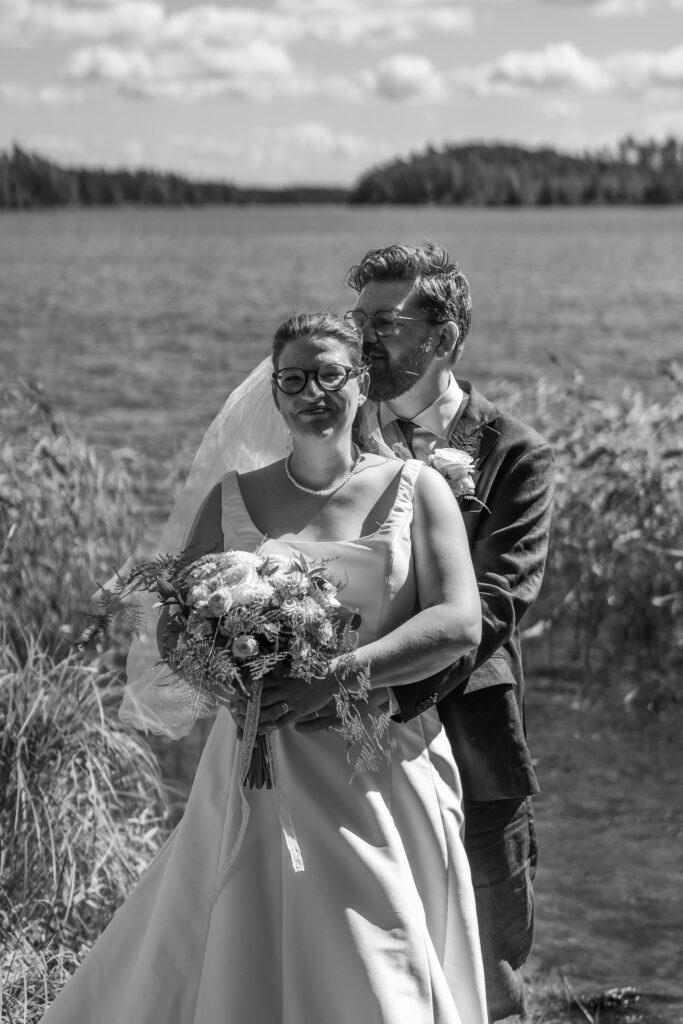 Bröllop, fotografi av Kalle Levin i Dalsland