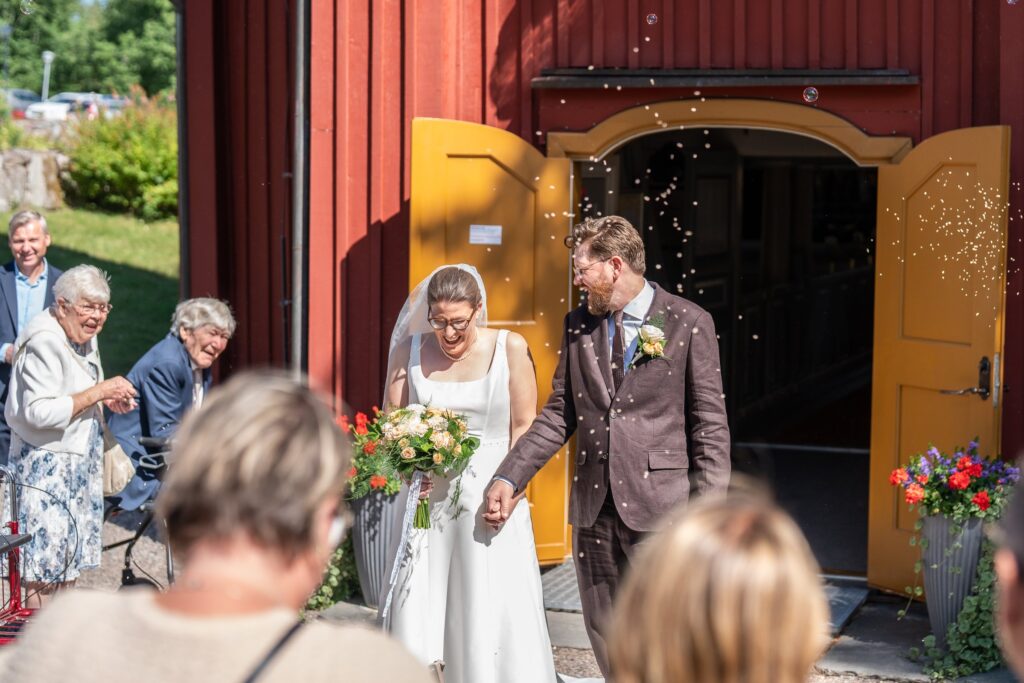Bröllop, fotografi av Kalle Levin i Dalsland